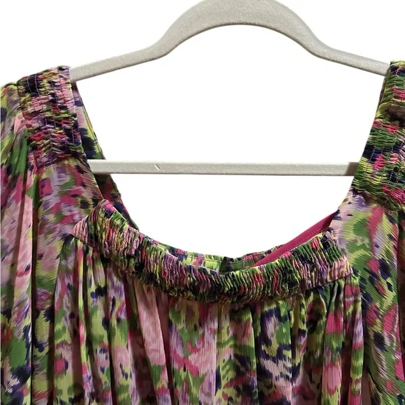 Notations Floral Multicolor Women's Top size 1X - Picture 3 of 3